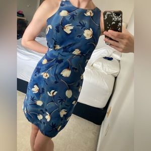 Vintage Floral Tank Dress